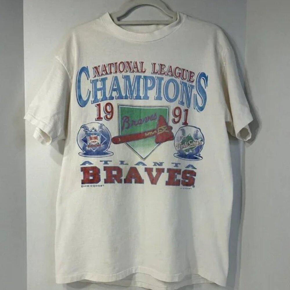 Atlanta Braves 1992 Baseball World Series Shirt Unisex Tee